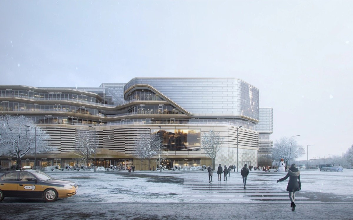 Business Park — 3D visualization by Octarine Studio