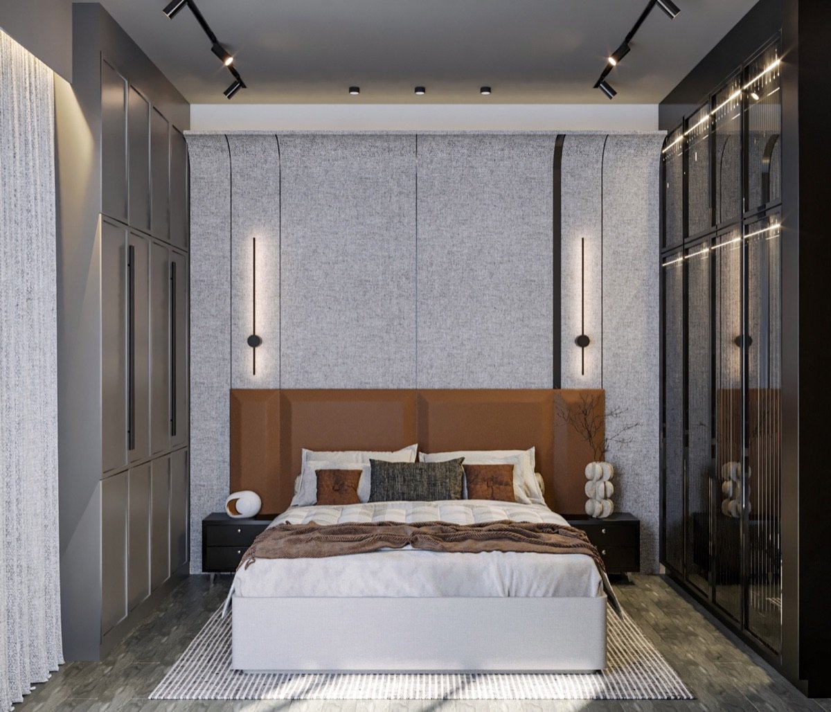 Bedrooms — 3D visualization by Octarine Studio