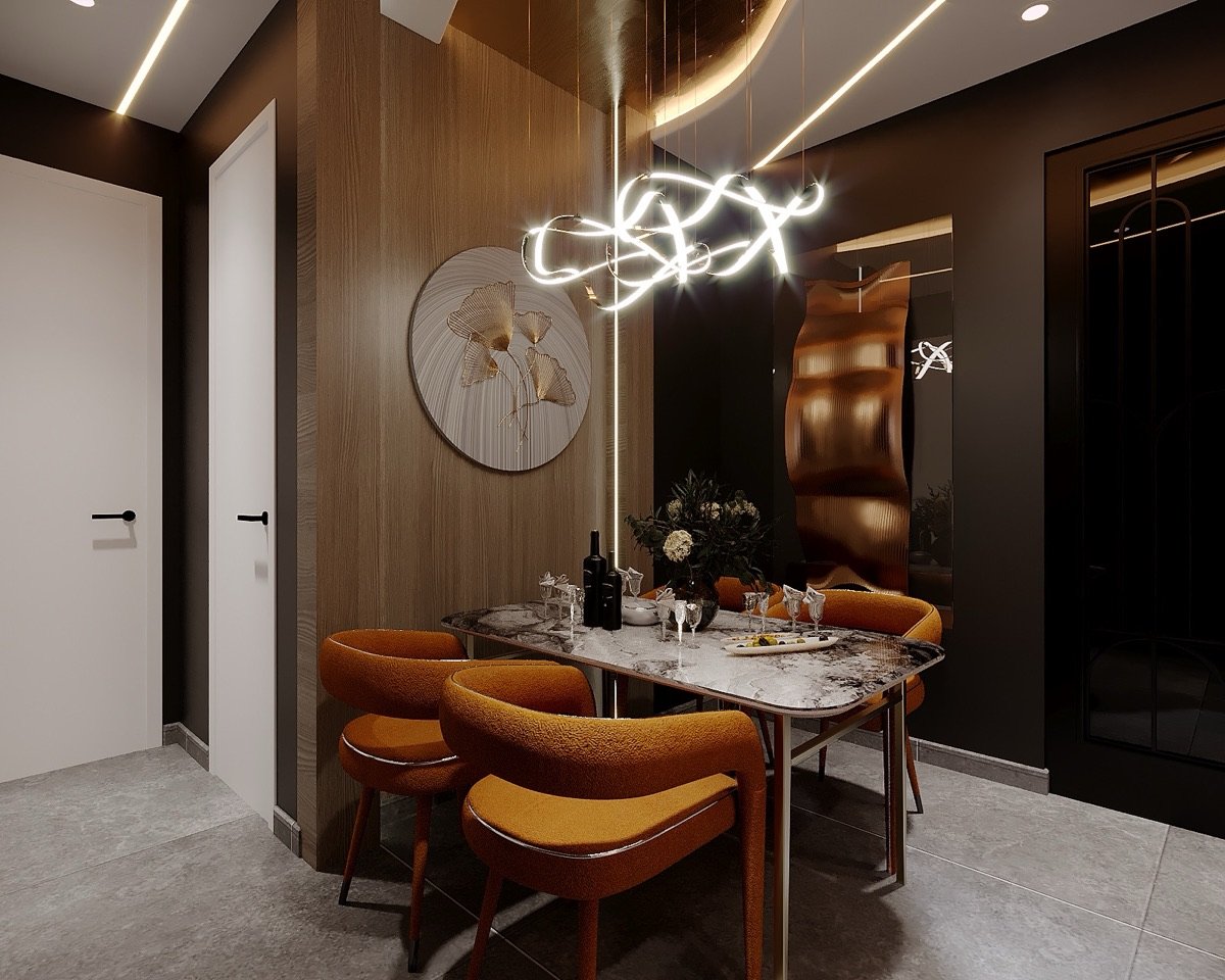 Dining Rooms — 3D visualization by Octarine Studio